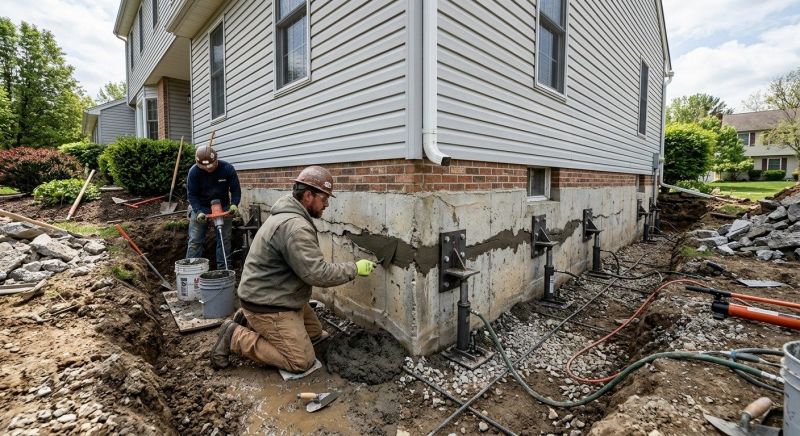 Basement Foundation Repair in Northport, AL