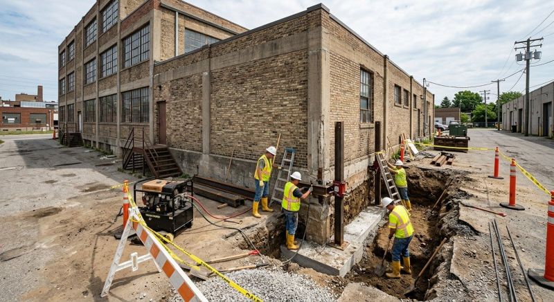 Building Foundation Repair in Berry, AL