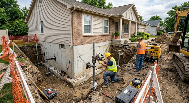 Building Foundation Repair in Ralph, AL