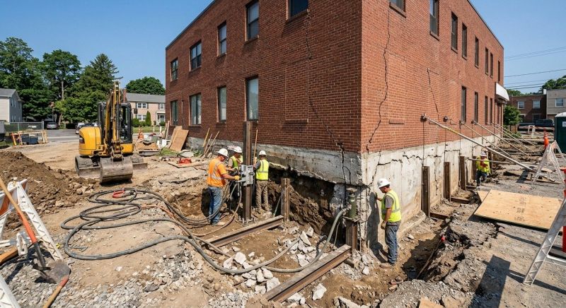 Building Foundation Repair in Tuscaloosa, AL