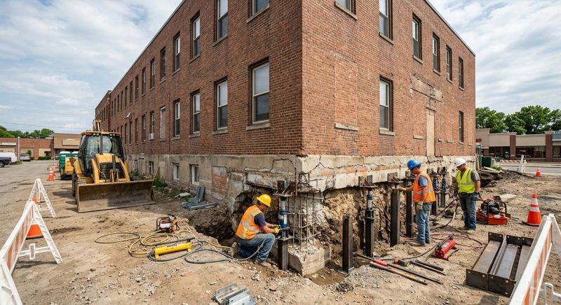 Commercial Foundation Repair in Tuscaloosa County, AL