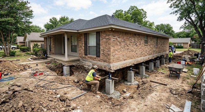 Concrete Foundation Leveling in Tuscaloosa County, AL