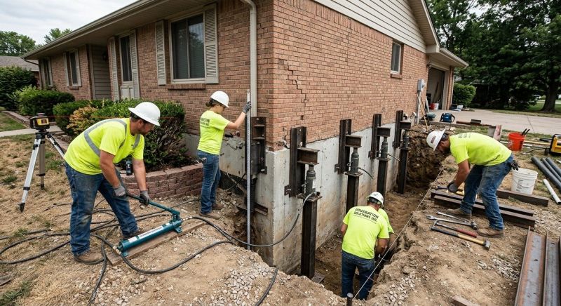 Concrete Foundation Leveling in Moundville, AL