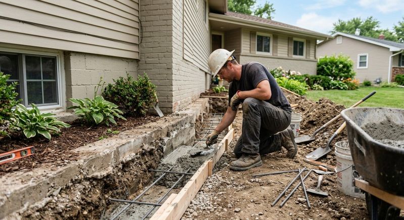 Concrete Foundation Repair in Moundville, AL