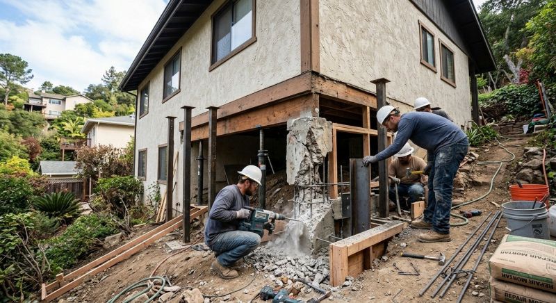 Concrete Foundation Repair in Moundville, AL