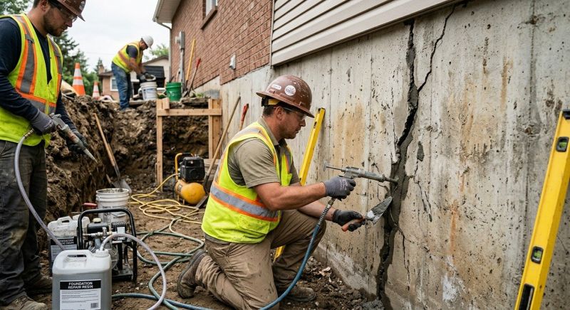 Cracked Foundation Repair in Ralph, AL