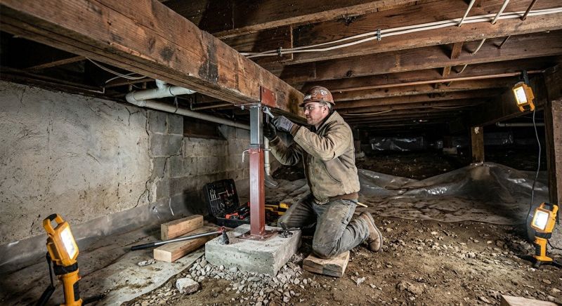 Crawlspace Foundation Repair in Coker, AL