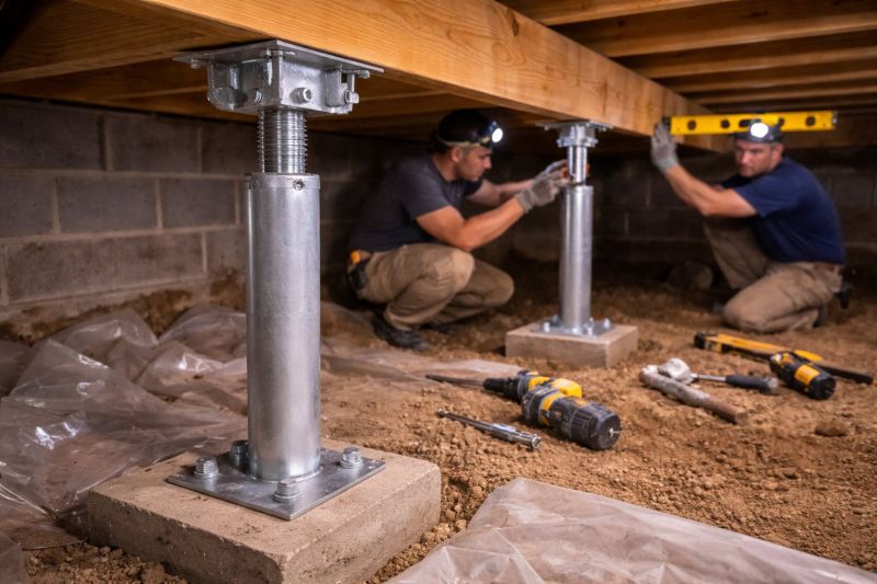 Crawlspace Structural Repair in Tuscaloosa County, AL