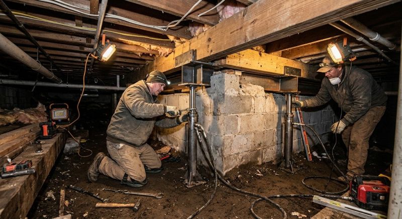 Deep Foundation Repair in Tuscaloosa County, AL