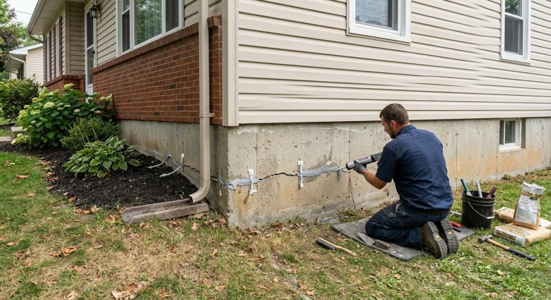 Foundation Crack Sealing in Tuscaloosa County, AL