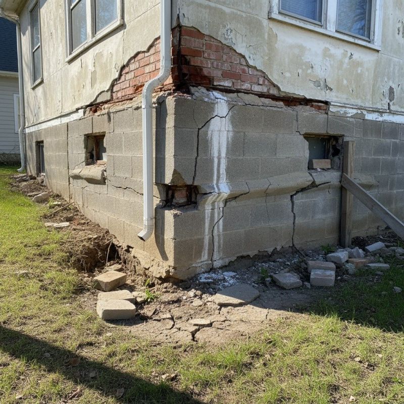 Foundation Damage Repair in Coker, AL