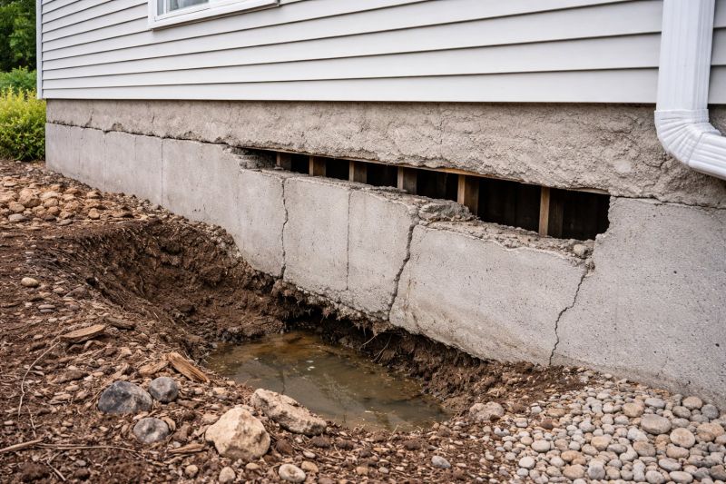 Foundation Damage Repair in Coker, AL