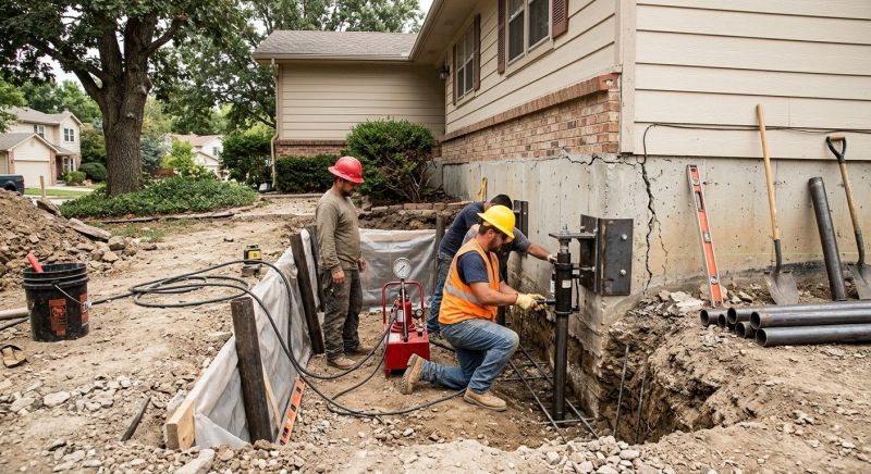 Foundation Damage Repair in Vance, AL