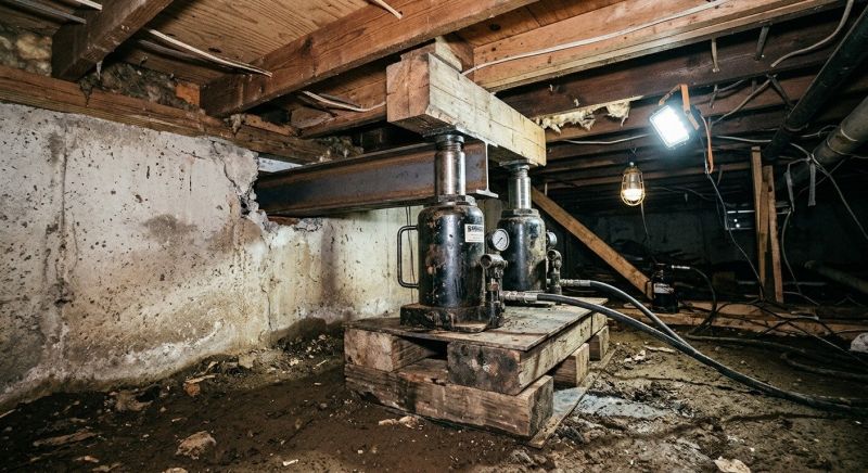 Foundation Jacking in Coker, AL