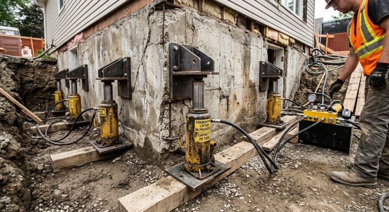 Foundation Jacking in Moundville, AL