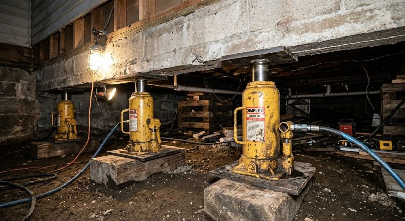 Foundation Jacking in Ralph, AL