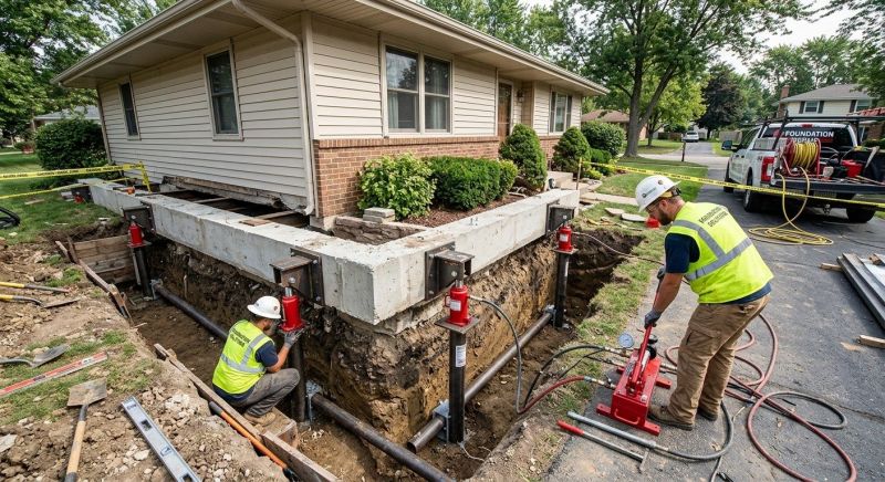 Foundation Jacking in Woodstock, AL