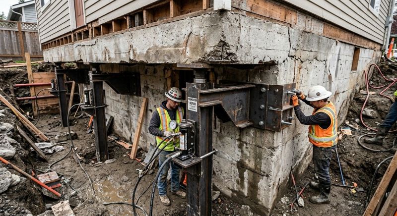 Foundation Lifting in Tuscaloosa, AL