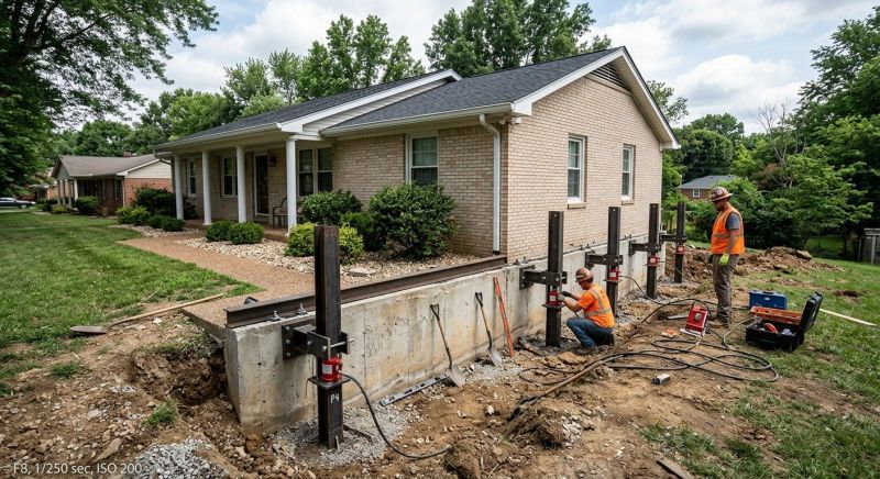 Foundation Pier Leveling in Tuscaloosa County, AL