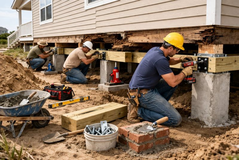 Foundation Raising in Vance, AL