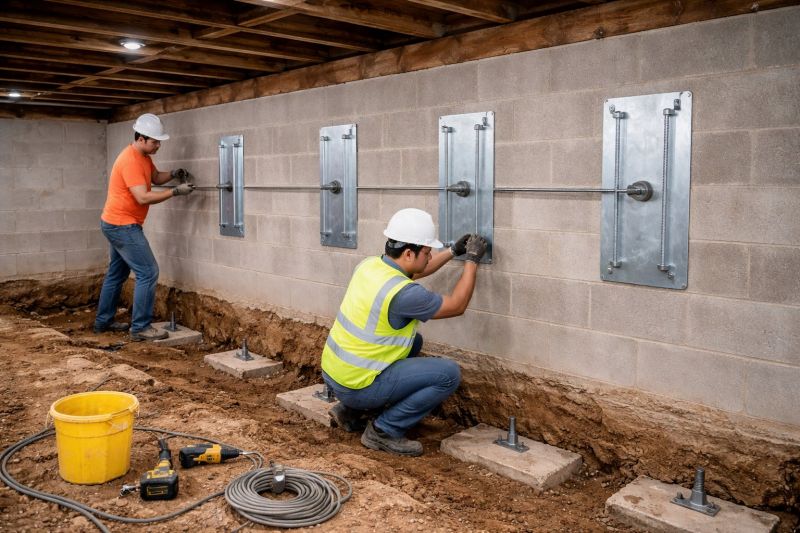 Foundation Stabilizing in Northport, AL
