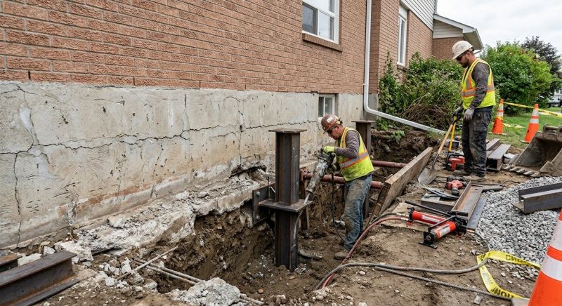 Foundation Structural Repair in Moundville, AL