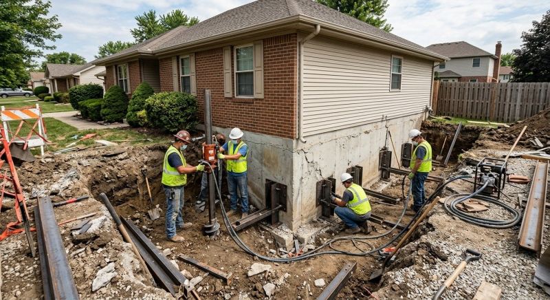 Foundation Structural Repair in Northport, AL