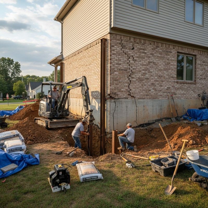 Foundation Structural Repair in Northport, AL