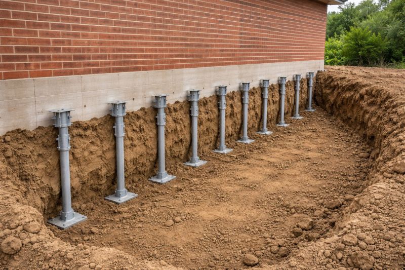 Helical Piers Installation in Tuscaloosa County, AL