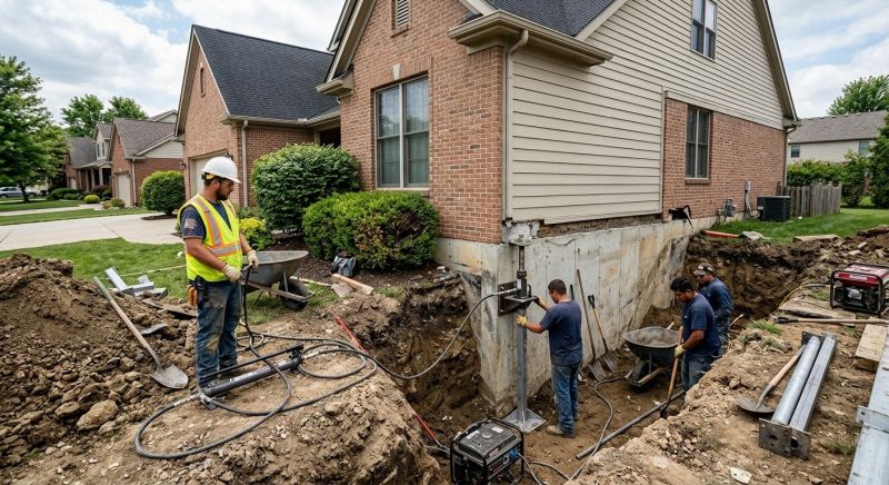 House Foundation Repair in Moundville, AL