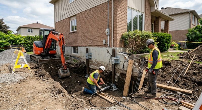 House Foundation Repair in Vance, AL