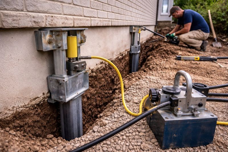 Sinking Foundation Repair in Gordo, AL