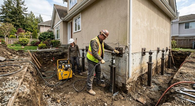 Sinking Foundation Repair in Tuscaloosa County, AL
