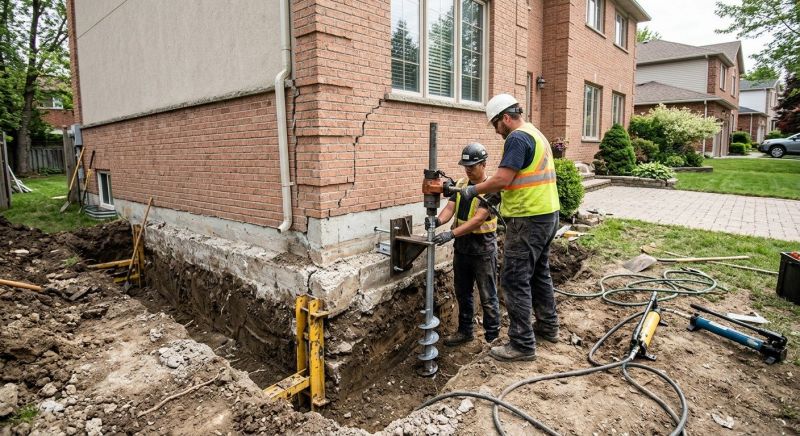 Sinking Foundation Repair in Tuscaloosa County, AL