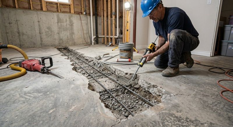 Slab Foundation Repair in Tuscaloosa County, AL