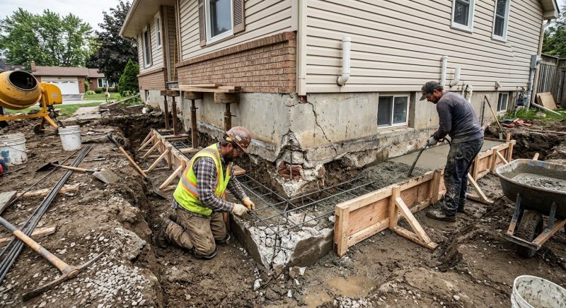 Slab Foundation Repair in Tuscaloosa County, AL