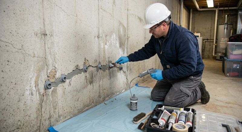 Structural Crack Repair in Tuscaloosa County, AL