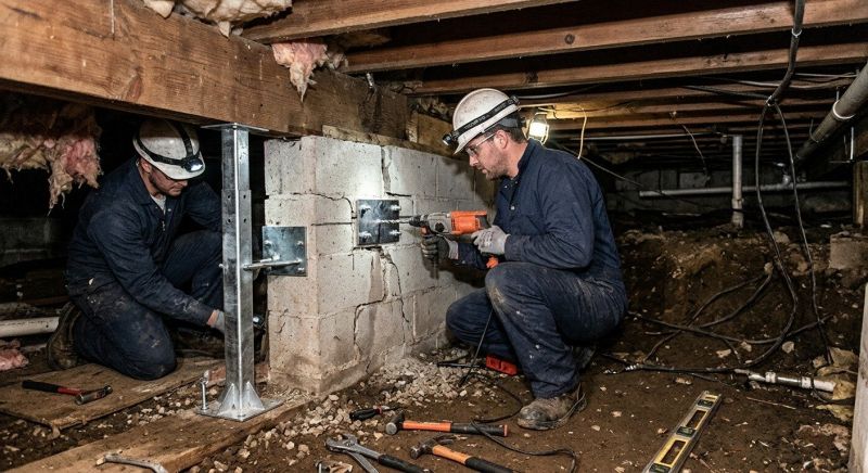 Structural Foundation Repair in Tuscaloosa, AL