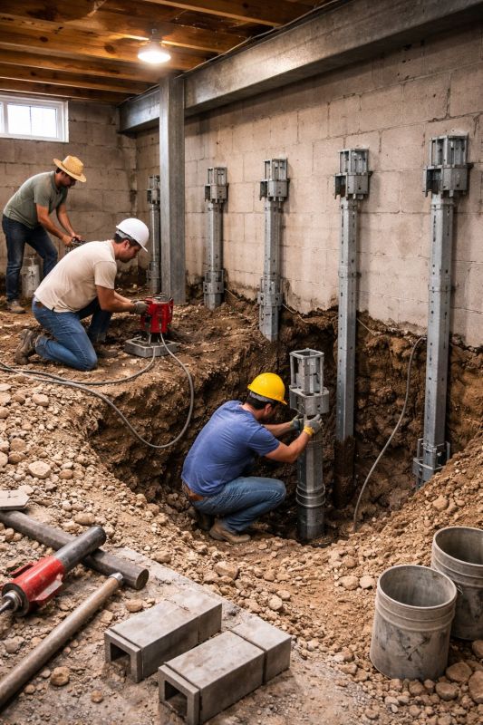 Structural Underpinning in Tuscaloosa County, AL
