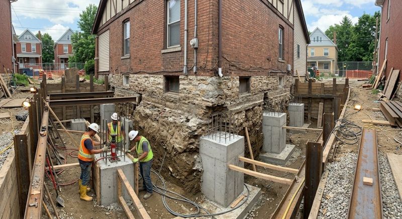 Structural Underpinning in Tuscaloosa County, AL