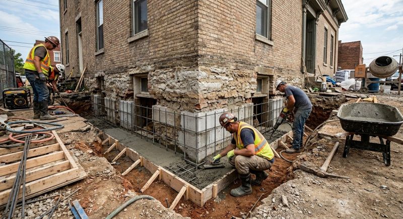 Underpinning Repair in Tuscaloosa County, AL